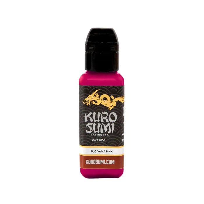 Fugiyama Pink Kuro Sumi Tattoo Ink Pick Size Kuro Sumi Vibrators