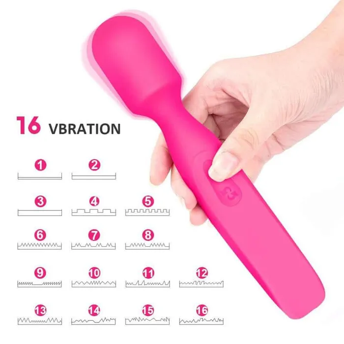 FUNMATES Female Sex Toys Hedda MiniAV Stick Vibrator16 Vibrations
