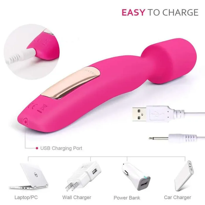 FUNMATES Female Sex Toys Hedda MiniAV Stick Vibrator16 Vibrations