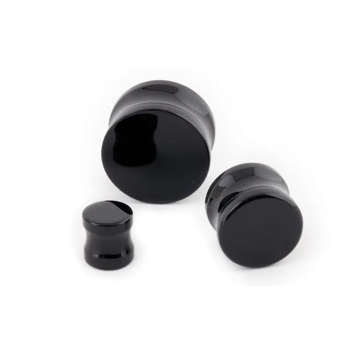 Gorilla Glass Concave Obsidian Double Flared Plug Price Per 1 Gorilla Glass Anal Gorilla Glass Concave Obsidian Double Flared Plug Price Per 1 Gorilla Glass Anal