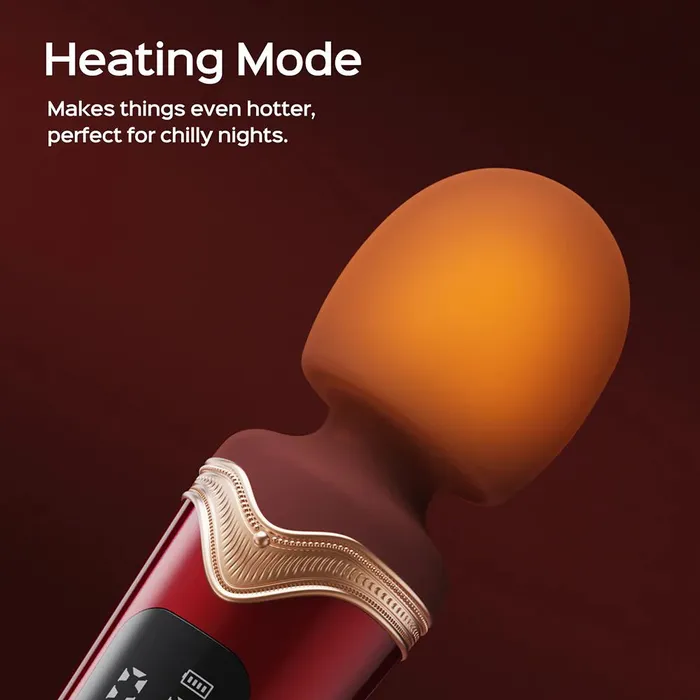 Honey Play Box Female Sex Toys Stormi Powerful Heating Wand Vibrator with Charging Case