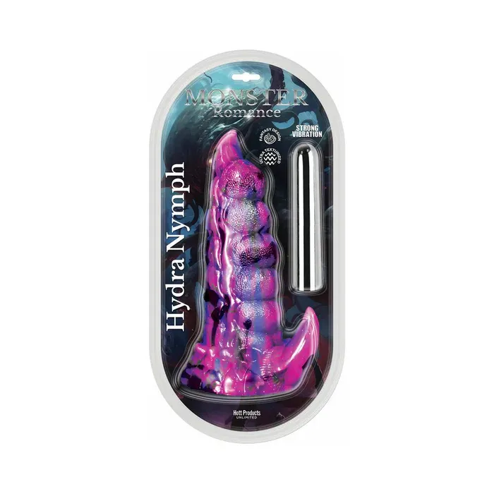 Hott Products Unlimited Female Sex Toys Monster Romance Hydra Nymph with Vibrating Bullet Silicone Dildo 75 inch Hott Products Unlimited Female Sex Toys Monster Romance Hydra Nymph with Vibrating Bullet Silicone Dildo 75 inch
