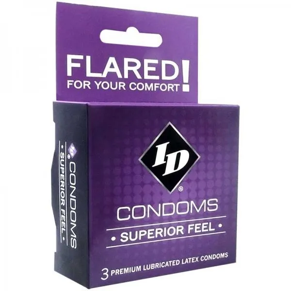ID Lubricants Vibrators Id Superior Feel Condom 3