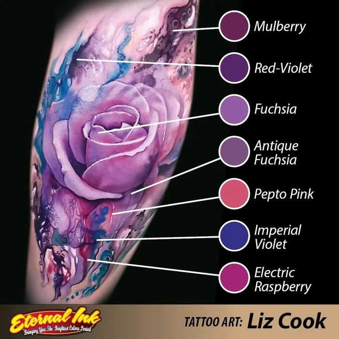 Imperial Violet Eternal Tattoo Ink Pick Your Size Eternal Male Sex Toys