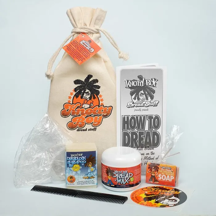 Knotty Boy Dreadlock Starter Kit Dreadlock Maintenance Kit with Dark Wax Knotty Boy Couples Knotty Boy Dreadlock Starter Kit Dreadlock Maintenance Kit with Dark Wax Knotty Boy Couples