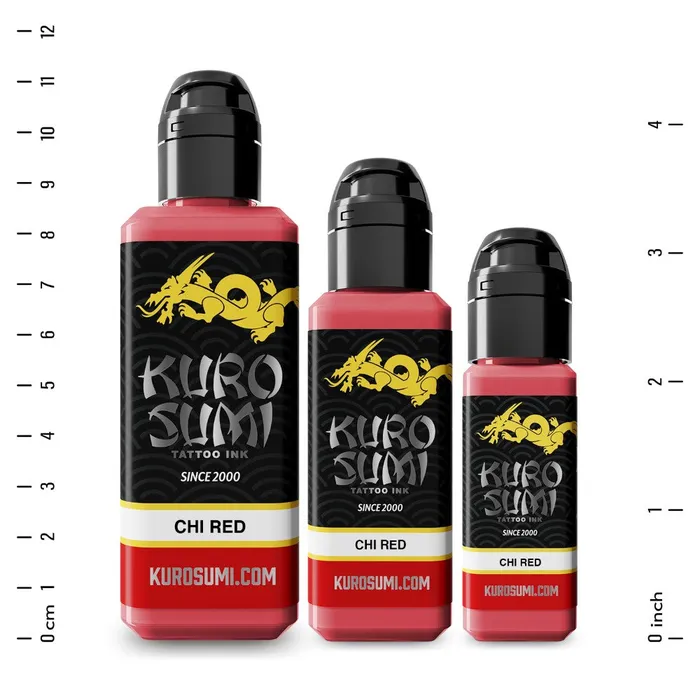 Kuro Sumi Vibrators Chi Red Kuro Sumi Tattoo Ink Pick Size
