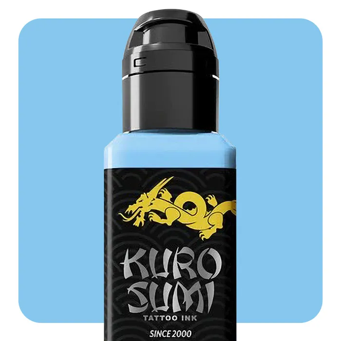 Kuro Sumi Vibrators Kung Fu Blue Kuro Sumi Tattoo Ink Pick Size