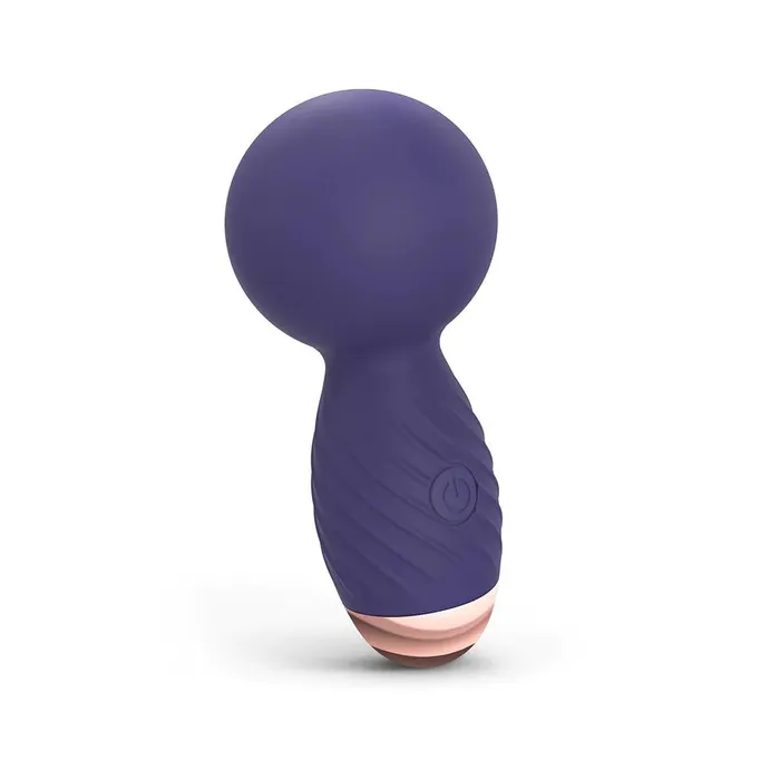 Love To Love Itsy Bitsy Midnight Indigo Tiny Wand Rechargeable Lovely Planet Vibrators