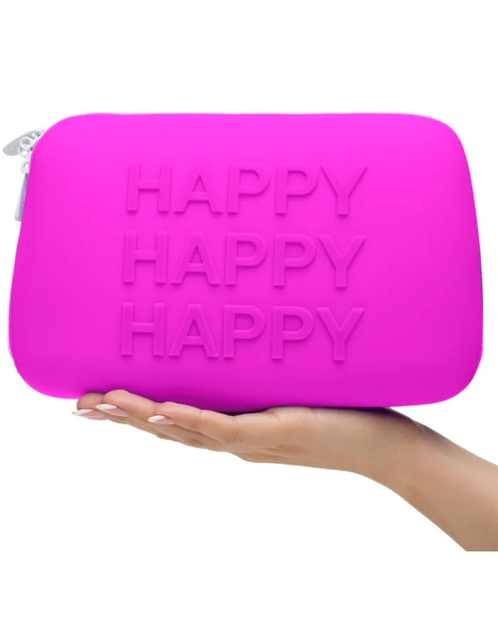 Lovehoney Female Sex Toys Happy Rabbit HAPPY Large Silicone Zipper Storage Case