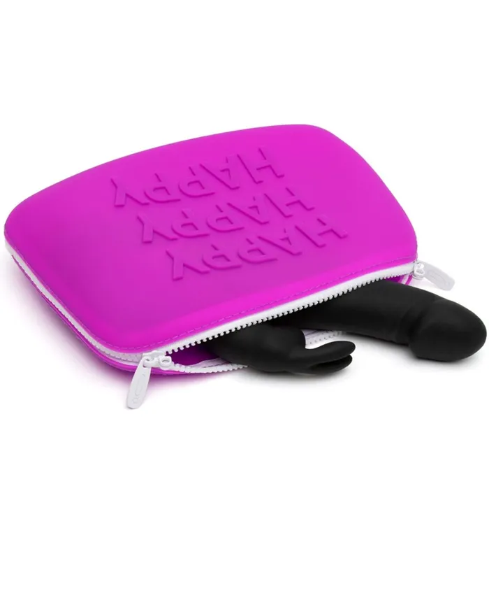 Lovehoney Female Sex Toys Happy Rabbit HAPPY Large Silicone Zipper Storage Case