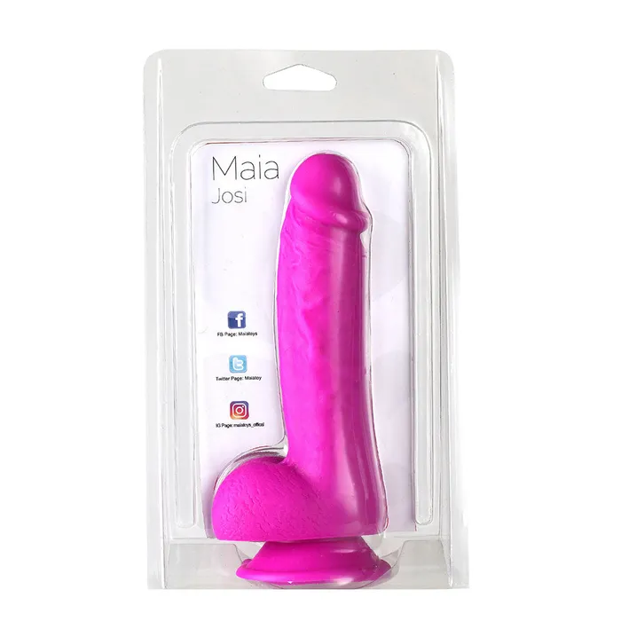 Maia Toys JOSI 8Inch Silicone Realistic Suction Cup Dong Harness Compatible Dildos Maia Toys JOSI 8Inch Silicone Realistic Suction Cup Dong Harness Compatible Dildos