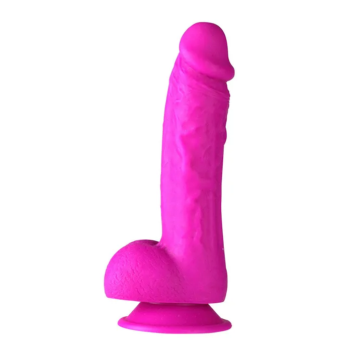 Maia Toys JOSI 8Inch Silicone Realistic Suction Cup Dong Harness Compatible Dildos