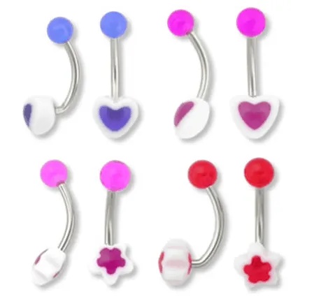 Male Sex Toys 14g 716 Acrylic Star Heart Belly Ring Mix Price Per 10 Painful Pleasures Male Sex Toys 14g 716 Acrylic Star Heart Belly Ring Mix Price Per 10 Painful Pleasures