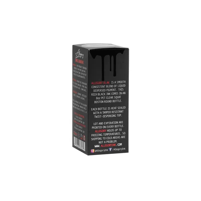 Male Sex Toys Allegory Ink Allegory Premium Tattoo Ink Blak Pick Size