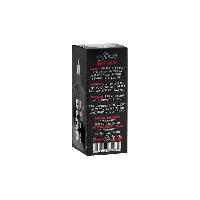 Male Sex Toys Allegory Ink Allegory Premium Tattoo Ink Blak Pick Size