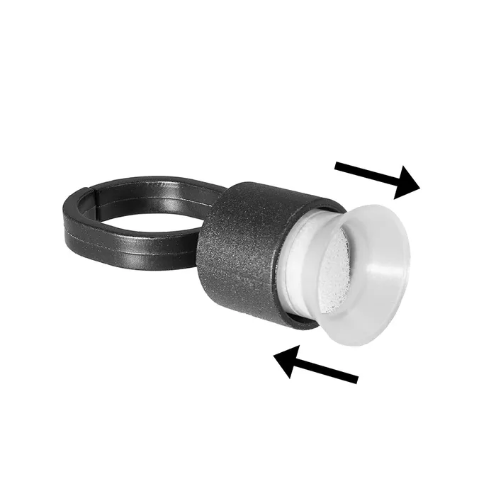 Male Sex Toys Cosmetic Ink Cup with Sponge Clear Bag of 50 Precision