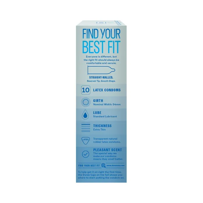Male Sex Toys Durex Reckitt Benckiser Durex AIR Original Condoms Value Pack 24pk