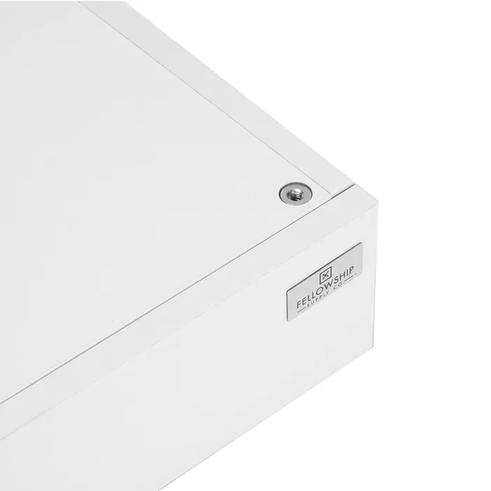 Male Sex Toys Fellowship Locking Cabinet for Rolling Cart White Fellowship Supply Co