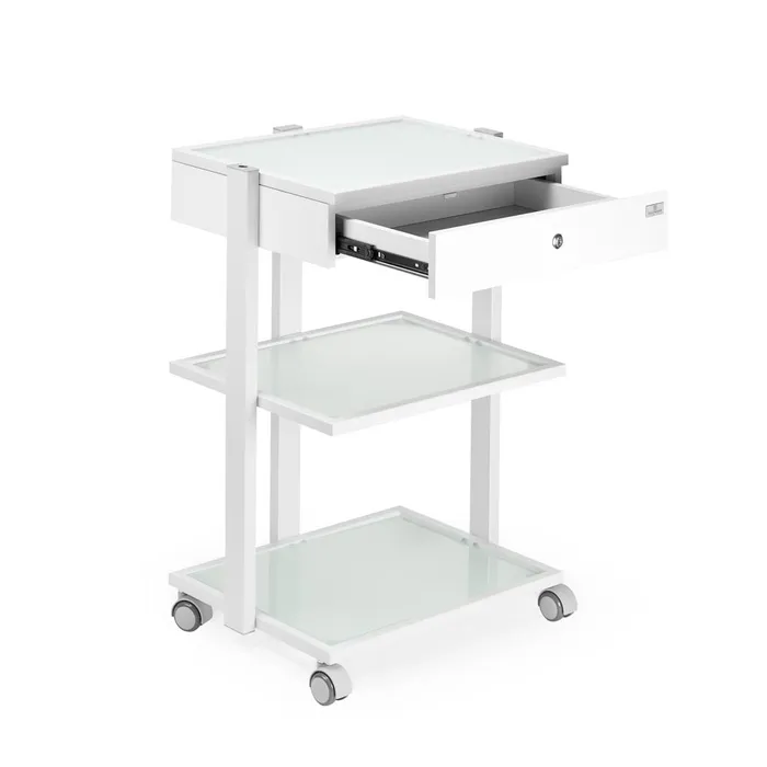 Male Sex Toys Fellowship Locking Cabinet for Rolling Cart White Fellowship Supply Co