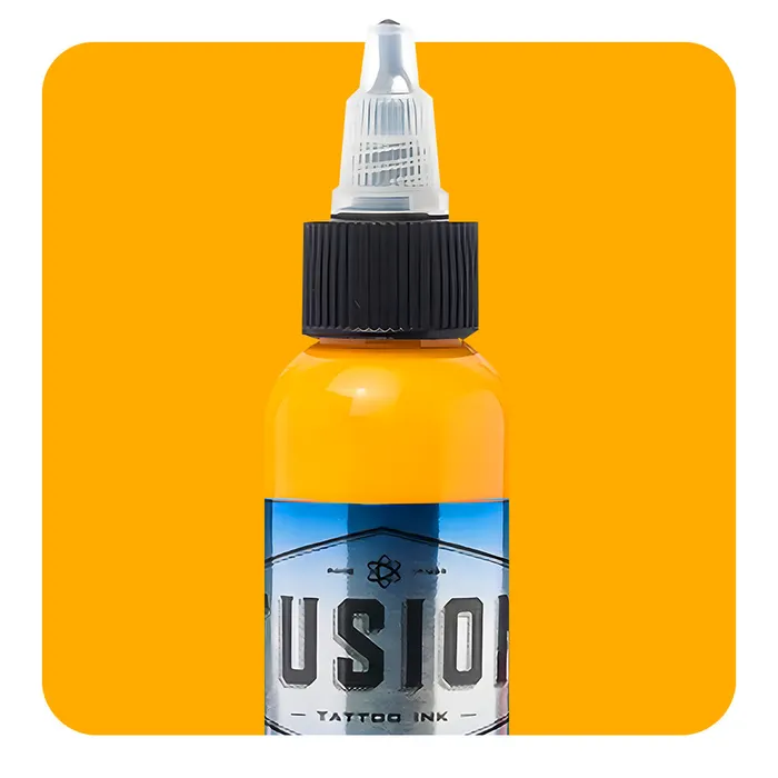 Male Sex Toys Golden Yellow Fusion Tattoo Ink Pick Size Fusion