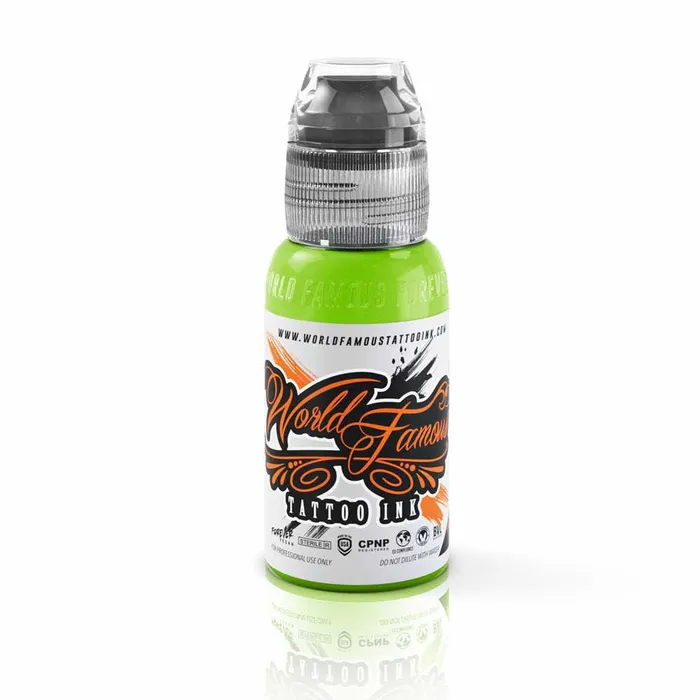 Male Sex Toys Northern Lights Green World Famous Tattoo Ink Pick Size World Famous