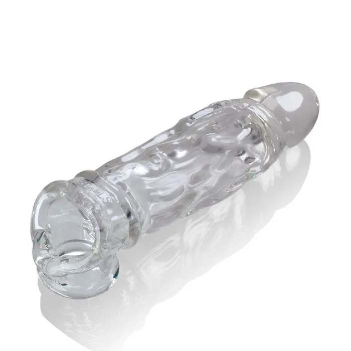 Male Sex Toys Oxballs OxBalls Butch Cocksheath Penis Extender with Ball Strap Clear