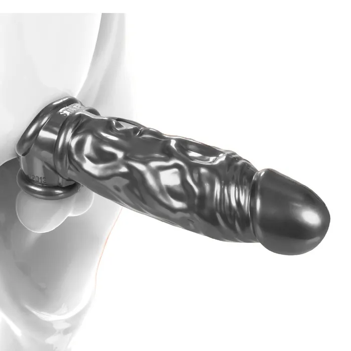 Male Sex Toys Oxballs OxBalls Butch Cocksheath Penis Extender with Ball Strap Clear