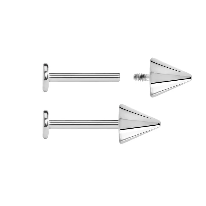 Male Sex Toys Painful Pleasures 18g 16g Internally Threaded Steel Spike Top Price Per 1