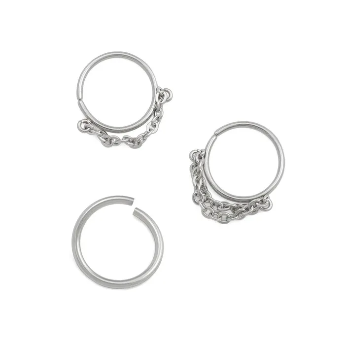 Male Sex Toys Painful Pleasures Bendable Ring Jewelry Set of 3 Steel Seamless Rings Male Sex Toys Painful Pleasures Bendable Ring Jewelry Set of 3 Steel Seamless Rings