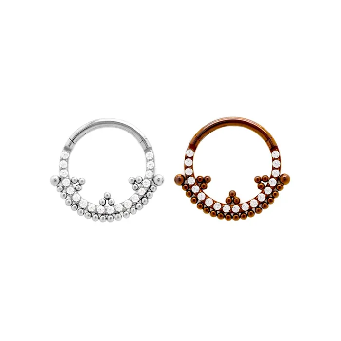 Male Sex Toys Tilum 16g Micro Symmetry Titanium Clicker Ring Price Per 1 Tilum