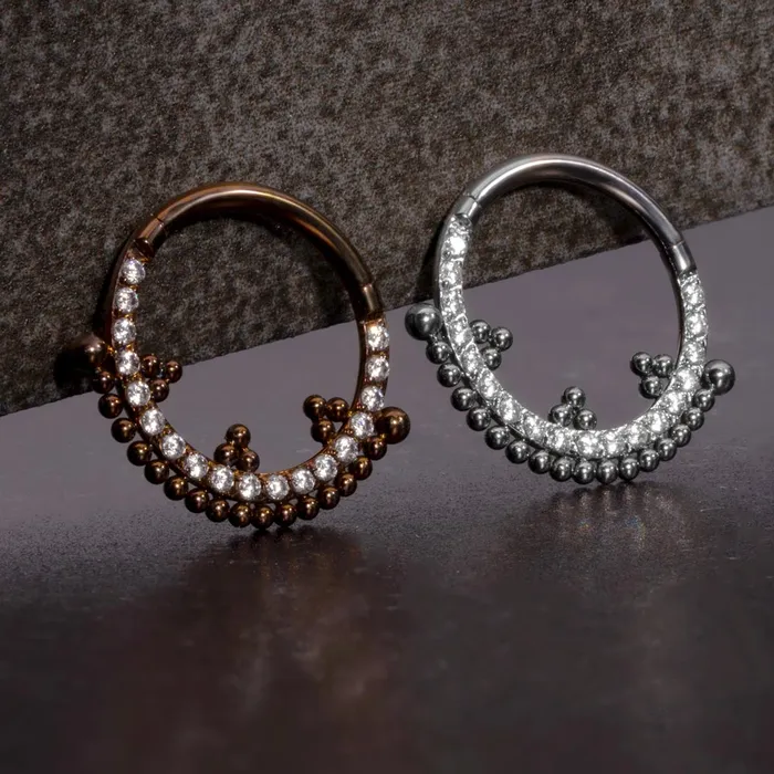 Male Sex Toys Tilum 16g Micro Symmetry Titanium Clicker Ring Price Per 1 Tilum