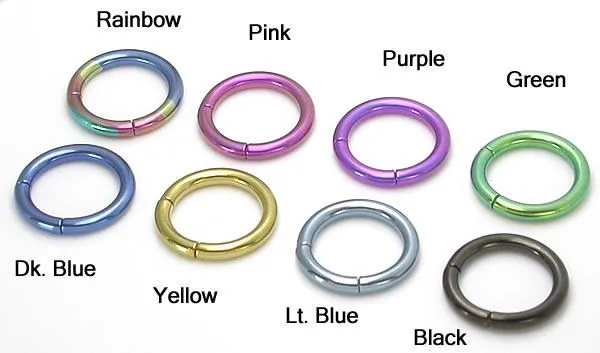 Male Sex Toys Tilum Tilum 8g Titanium Segment Ring Price Per 1