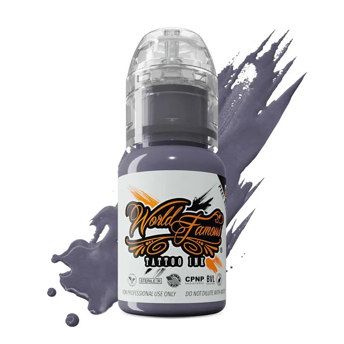 Male Sex Toys World Famous Dima NBK Grape Grey 2 World Famous Tattoo Ink Pick Size