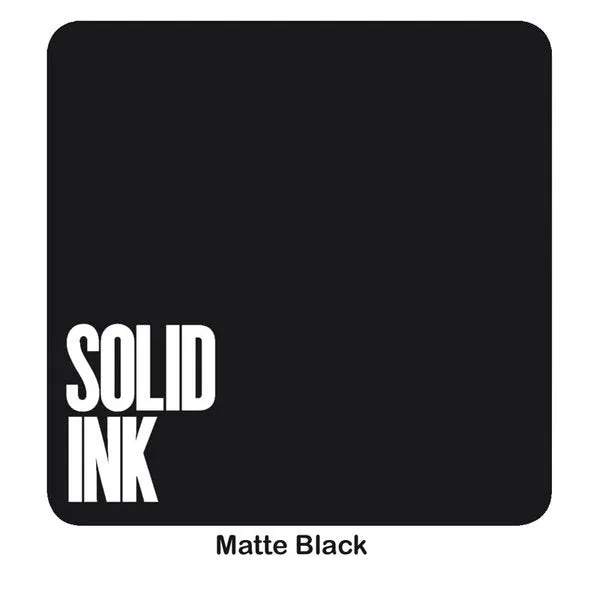 Matte Black Solid Ink Pick Size Solid Ink Anal