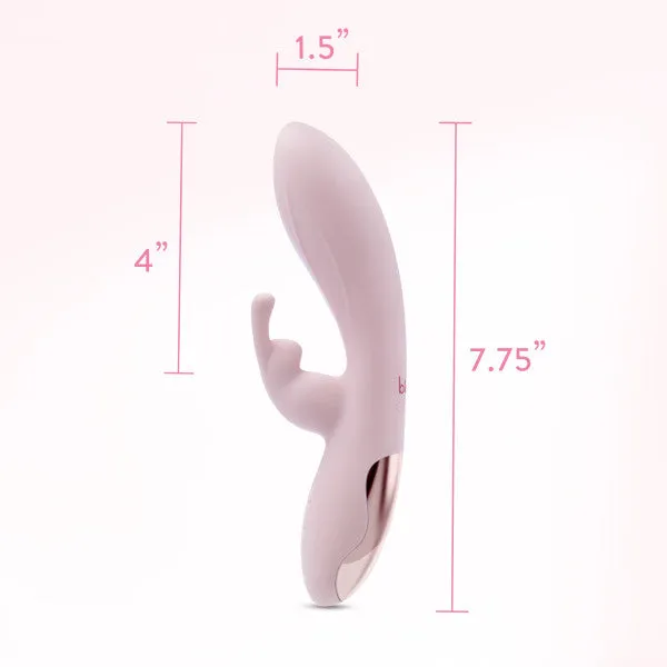 Morgan Beginner GSpot Rabbit Vibrator Blush Female Sex Toys