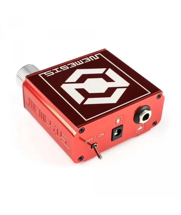 Nemesis Professional Tattoo Power Supply in Red by Kwadron Kwadron Vibrators
