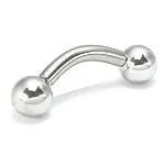 Painful Pleasures 10g Externally Threaded Steel Bent Barbell Price Per 1 Male Sex Toys Painful Pleasures 10g Externally Threaded Steel Bent Barbell Price Per 1 Male Sex Toys