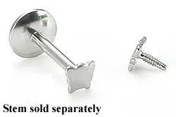 Painful Pleasures 18g 16g Internally Threaded Steel Butterfly Top Price Per 1 Male Sex Toys Painful Pleasures 18g 16g Internally Threaded Steel Butterfly Top Price Per 1 Male Sex Toys