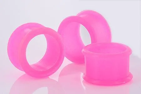 Painful Pleasures PINK Flexible Wholesale Silicone Earlets Painful Pleasures 6g1 Price Per 1 Vibrators