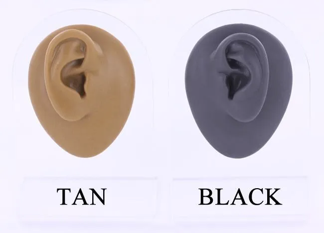 Painful Pleasures Silicone Belly Button Display Black Body Bit Version 1 Anal