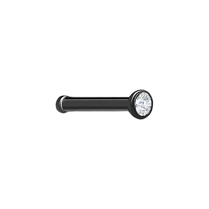 Painful Pleasures Tilum 18g Nostril Screw PVD Black Titanium w Martini BezelSet Jewel Price Per 1 Anal Painful Pleasures Tilum 18g Nostril Screw PVD Black Titanium w Martini BezelSet Jewel Price Per 1 Anal