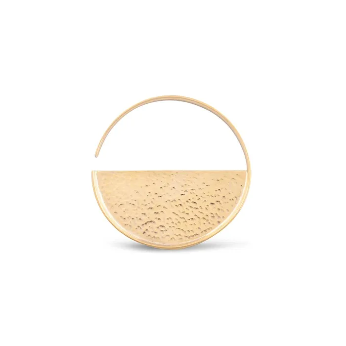Painful Pleasures Vibrators 6g Hammered Disc Brass Earrings Price Per 2