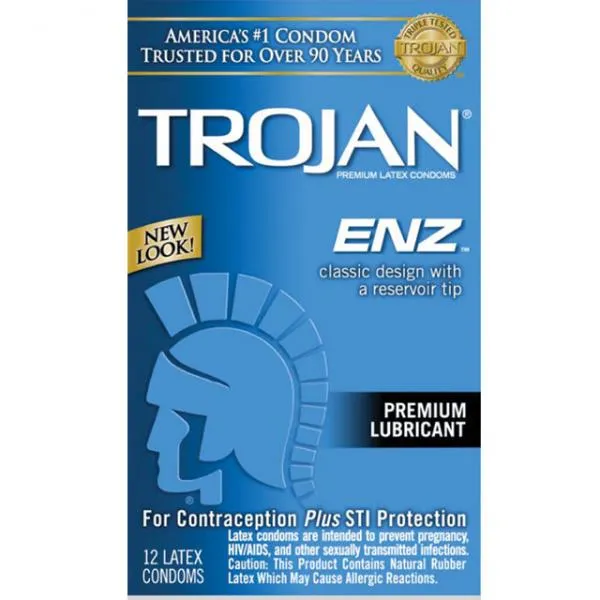 Paradise Marketing Vibrators Trojanenz Lubricated Condoms