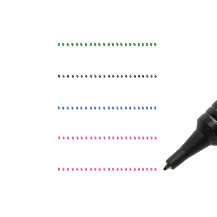 Peak Anal Peak Dotwork Ballpoint Pen Drawing Cartridges Pick Color Box of 20