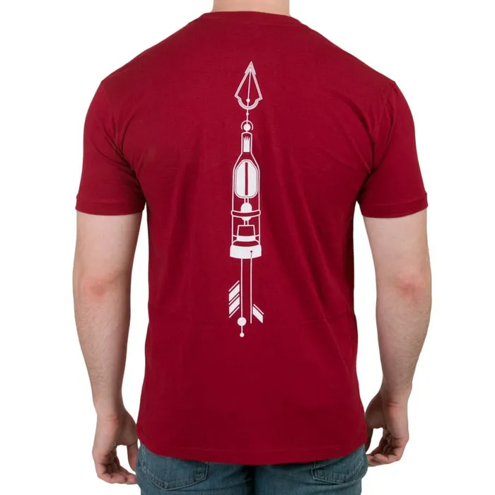 Peak Needle Blood Unisex Cardinal Red Tee Peak Vibrators