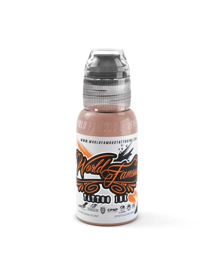 Pink Ribbon Cool Peach World Famous Tattoo Ink Pick Size World Famous Vibrators