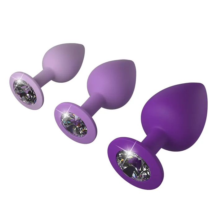 Pipedream Products Anal Fantasy For Her Little Gems Silicone Anal Trainer Set Pipedream Products Anal Fantasy For Her Little Gems Silicone Anal Trainer Set