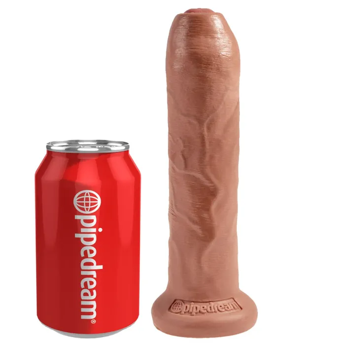 Pipedream Products Dildos King Cock Uncut 7 Inch Suction Cup Dildo with Moving Foreskin Caramel Pipedream Products Dildos King Cock Uncut 7 Inch Suction Cup Dildo with Moving Foreskin Caramel