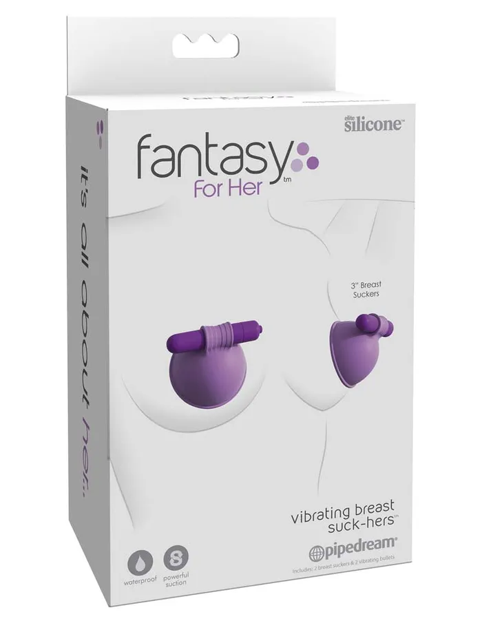 Pipedream Products Fantasy For Her Vibrating Breast SuckHers Female Sex Toys Pipedream Products Fantasy For Her Vibrating Breast SuckHers Female Sex Toys