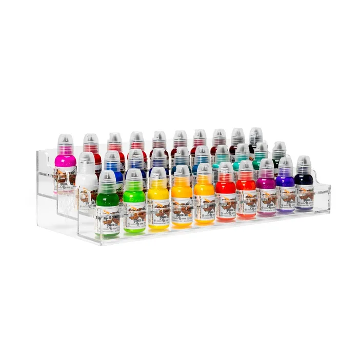 Precision 1oz Ink Bottle Holder 30 Bottles Can be Displayed or Held Vibrators Precision 1oz Ink Bottle Holder 30 Bottles Can be Displayed or Held Vibrators
